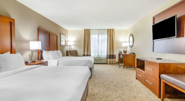 Четырёхместный номер Standard Comfort Inn & Suites near Bethel College