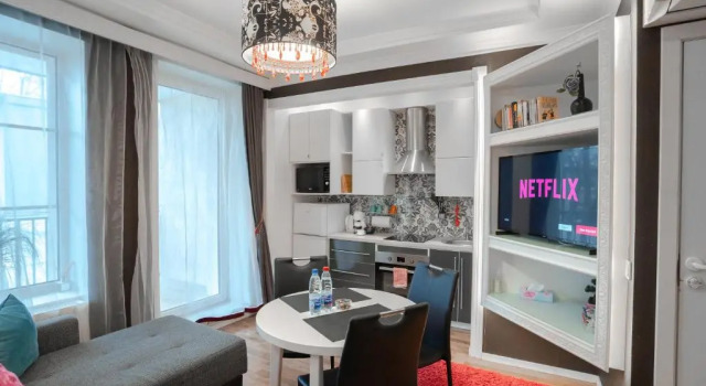 Alpetri Apartments, Забронировать Апартаменты/квартира Отели Каунаса с парковкой, рядом с Церковь Святого Креста ордена Кармелитов, Парковка