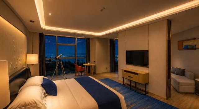 Люкс с видом на море Bo He Wan International Hotel