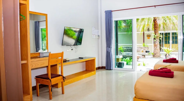 Номер Standard Saline Hot Spring Resort นำ้พุร้อนเค็ม รีสอร์ท