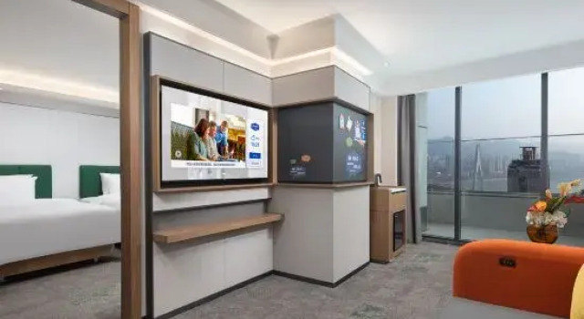 Люкс Hampton by Hilton Jiefangbei Hongyadong River View