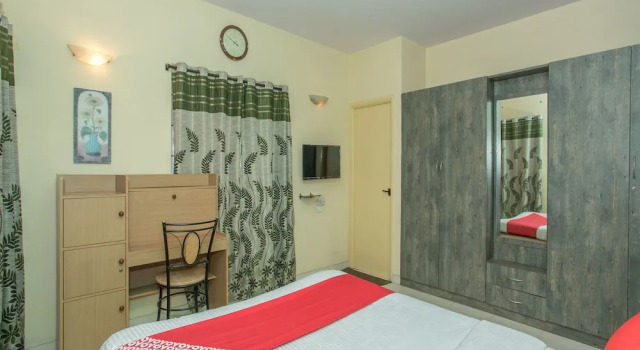 OYO 12057 Hidden Nest 1, Rezervovat Hotel Hotely v Bangalore s parkováním, Parkování