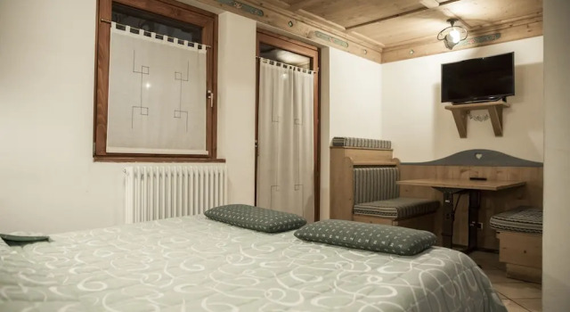 Семейный номер Standard с 2 комнатами с балконом и с видом на горы Hotel Residence Dahu
