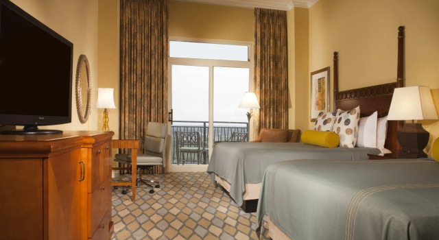 Четырёхместный номер Deluxe с балконом Omni Orlando Resort at ChampionsGate