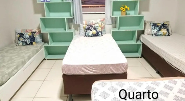 Cama em dormitório Elo Hostel