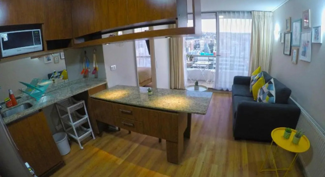 Апартаменты c 1 комнатой Marina Poniente Apartment