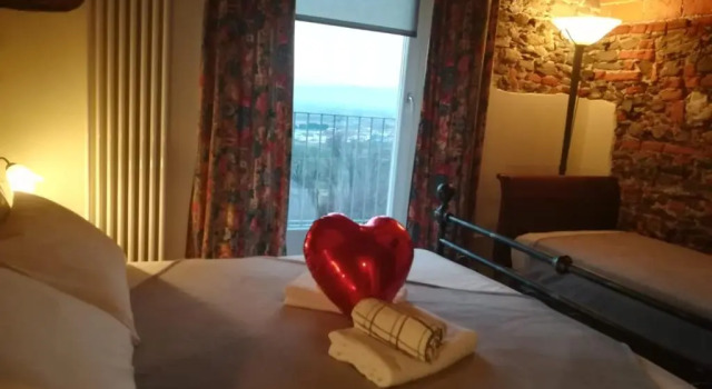 Camera doppia Deluxe con balcone B&B Villa Antilia
