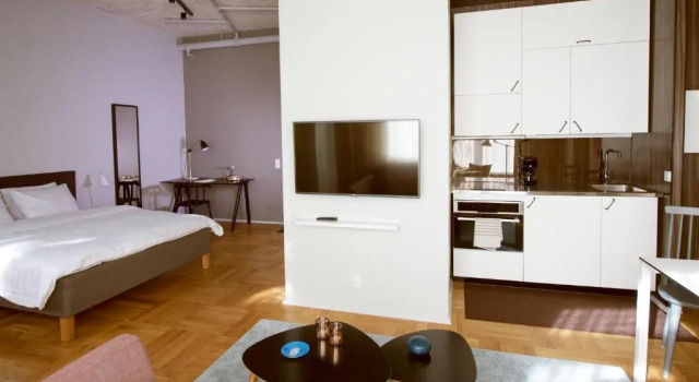 Двухместная студия Asplund Hotel Apartments