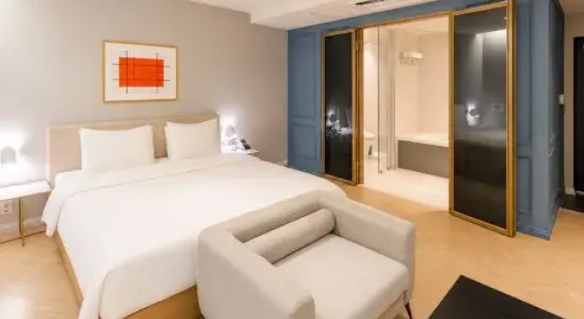 Двухместный номер Deluxe Brown Dot Hotel Ulsan Samsan