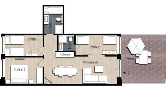 Апартаменты Hotel Friesischer Hof
