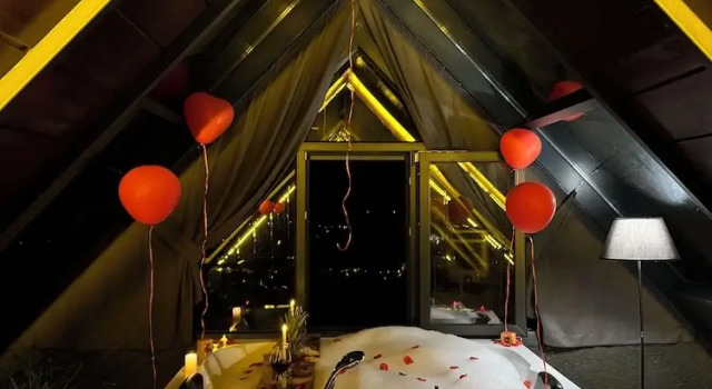 Вилла Deluxe с видом на море Wood Life Bungalow