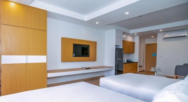 Студия c 1 комнатой seafront Ocean Apartment- TMS QUY NHƠN