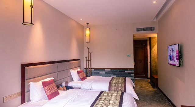 Семейный номер Standard Aroma Tea House Formula Museum Hotel Guilin