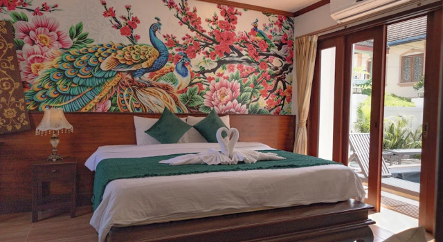 Двухместный номер Deluxe с красивым видом из окна Jasmine Luangprabang Hotel