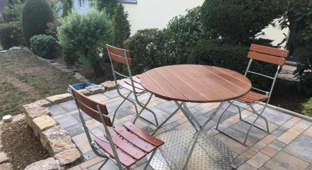 Студия Studio Ochsenfurt mit sonniger Terrasse