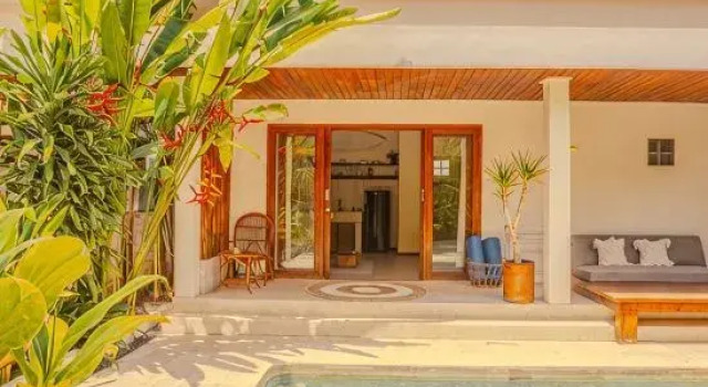 Private Pool Villa Retreat Namu no.1, Réserver Villa Hôtels à Lombok avec parking, Parking
