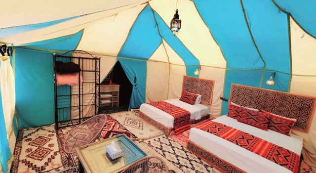 Двухместный номер Luxury Ksar Merzouga Luxury Camp