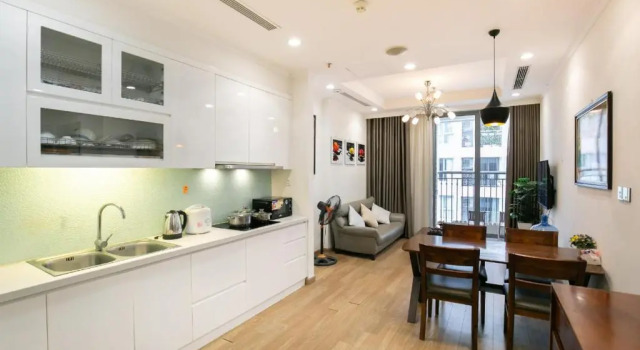 Апартаменты с 2 комнатами BOM HOMES- Vinhomes Times City- Service Apartment