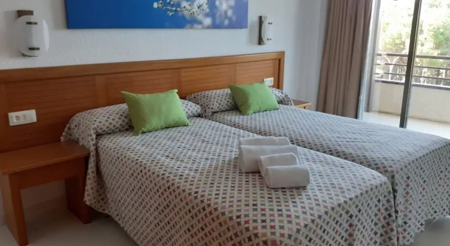 Апартаменты c 1 комнатой с видом на бассейн Aparthotel Golf Beach