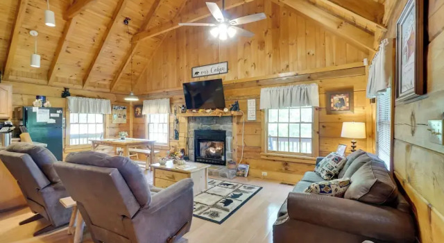 Коттедж Total Privacy + Stunning Views in Smoky Mountains!
