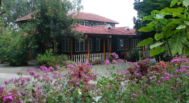 Кровать в общем номере Lillys Valley Resort
