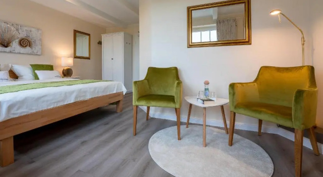 Номер Deluxe Hof Norderlück - Das Ostseehotel unter Reet