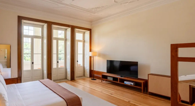 Двухместный номер Deluxe с балконом и с видом на сад Casa do Arquiteto Townhouse