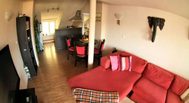Апартаменты c 1 комнатой с балконом и с видом на гавань Sea view apartment in the city heart