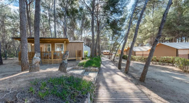Бунгало Las Palmeras Camping & Bungalow