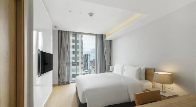 Апартаменты Deluxe с 2 комнатами Oakwood Suites Bangkok