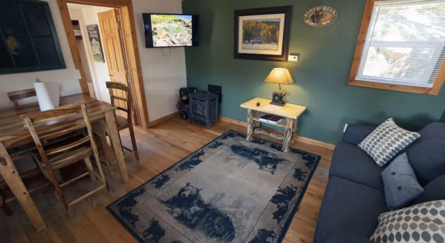 Lazy R Cottages: 4 1 Bedroom Cabin, Забронировать Дом для отпуска Отели Эстес-Парк с парковкой, Парковка