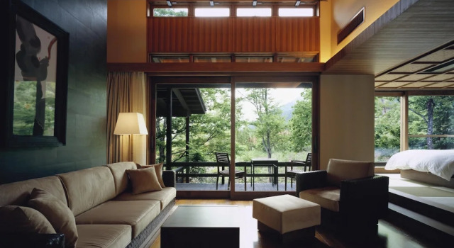 Номер Standard с балконом Hoshino Resorts KAI Aso