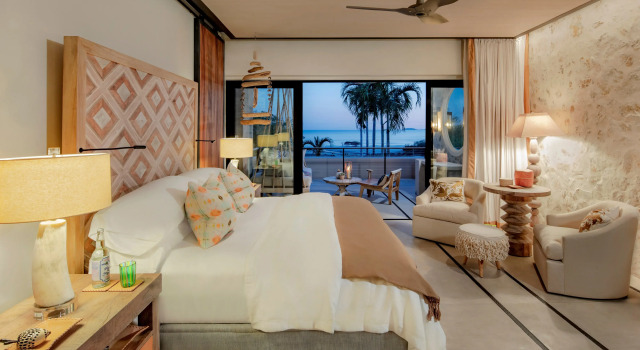 Люкс с 2 комнатами oceanfront Susurros del Corazón, Auberge Collection