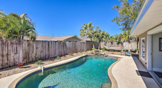 Коттедж Pet-friendly Merritt Island Home w/ Heated Pool