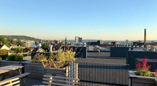 Апартаменты с 2 комнатами с балконом StayPlus Modern Apt Rooftop Terrace