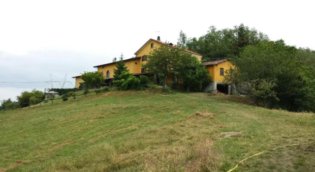 Кровать в общем номере Agriturismo Le Piagge