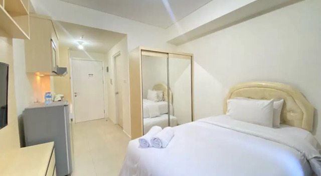 Classy Chic Studio Room At Apartment Parahyangan Residence Bandung, Rezervasyon Daire Bandung Kidul Bandung