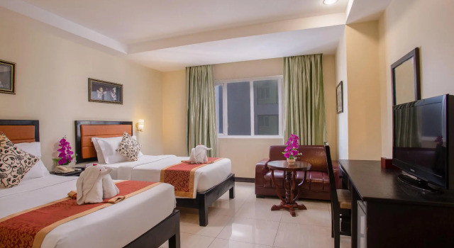 Двухместный номер Deluxe Town View Hotel Khan Daun Penh