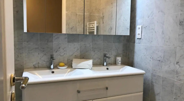 Апартаменты c 1 комнатой Le Victoria, 2p moderne, les pieds dans l'eau, Parking, Piscine