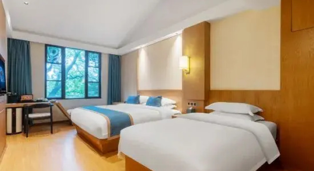 Семейная капсула с видом на сад Guan Tang Hotel