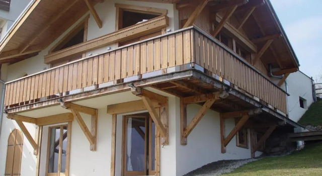 Appartement Combloux, 6 pièces, 8 personnes - FR-1-560-21, Prenota Appartamento Hotel a Alvernia con parcheggio, Parcheggio