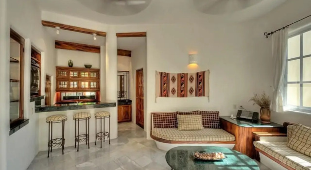 1013 - Villa Maya, Забронировать Вилла Коттеджи Санта-Крус-Уатулько, рядом с Бухта Санта-Крус, Коттедж