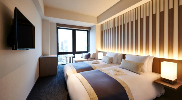 Двухместный номер Hollywood Standard The Gate Hotel Kyoto Takasegawa by Hulic