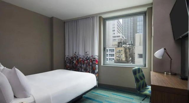 Двухместный номер Aloft Aloft by Marriott Manhattan Downtown - Financial District