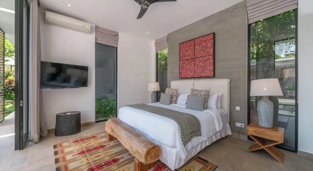 Villa Vida Mira - Elegant 4BR Beachside Villa in Canggu, Rezervovat Vila Chaty v Bali, Chalupa