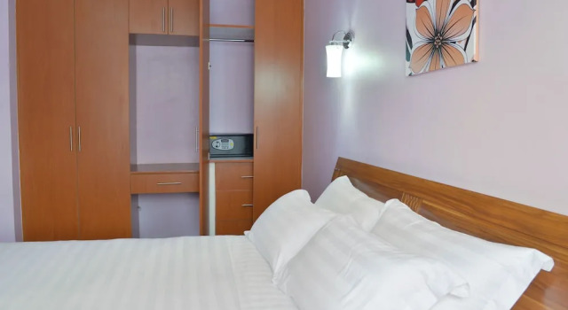 Апартаменты Premium с 2 комнатами с балконом и с видом на город Fahari Palace Serviced Apartments