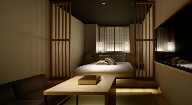 Двухместный номер hotel kanra kyoto
