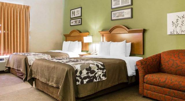 Двухместный люкс Sleep Inn & Suites Bakersfield North