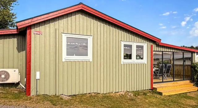 5 Person Holiday Home in Falkenberg, Rezerwuj Dom wakacyjny Hotele w Falkenberg z parkingiem, Parking