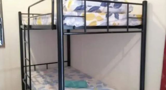 Кровать в общем номере Chef Panyang Beach Resort 2 Okoy